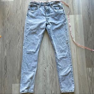 501 Levi’s High Waisted Skinny Jeans Size W25 L28